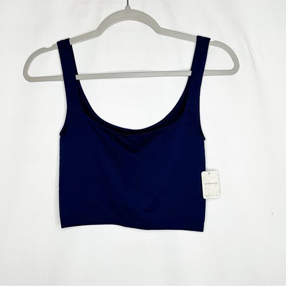 Free People Tops - FREE PEOPLE Intimately Navy Tank Top NWT in M/L